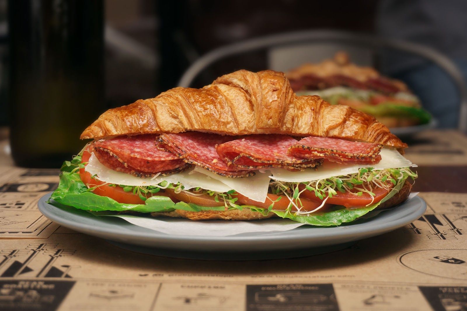 Salami Croissant