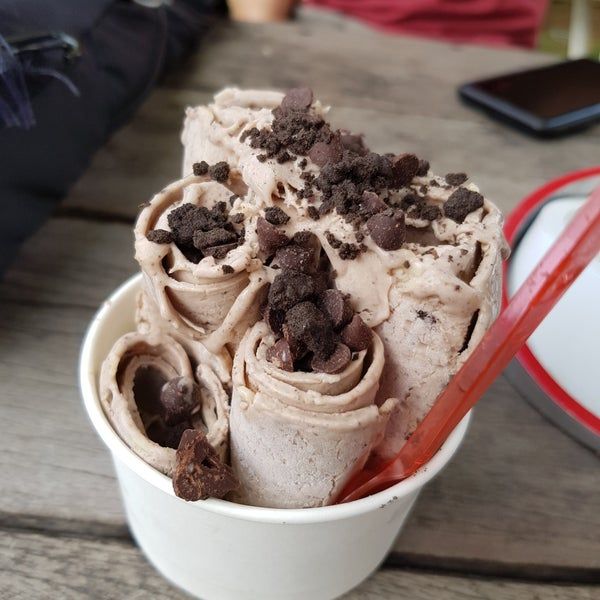 Todo Nutella Roll Ice Cream
