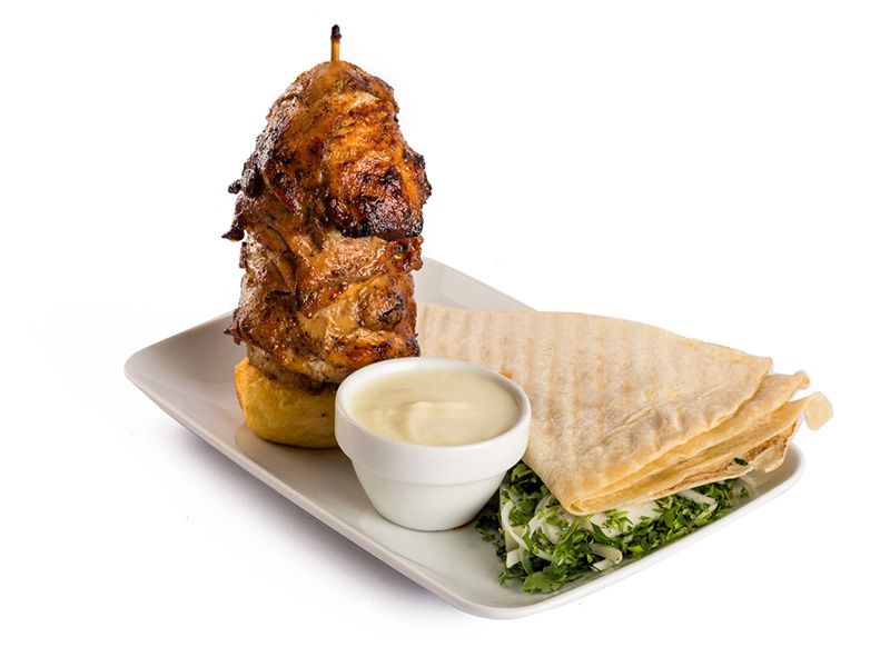 Whole Chicken Shawerma Skewer - 500 Gram
