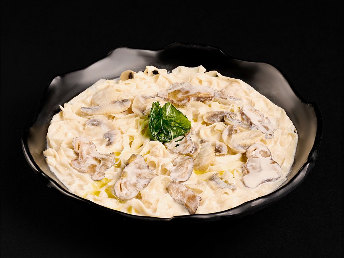 Truffle Mushroom Udon Noodles