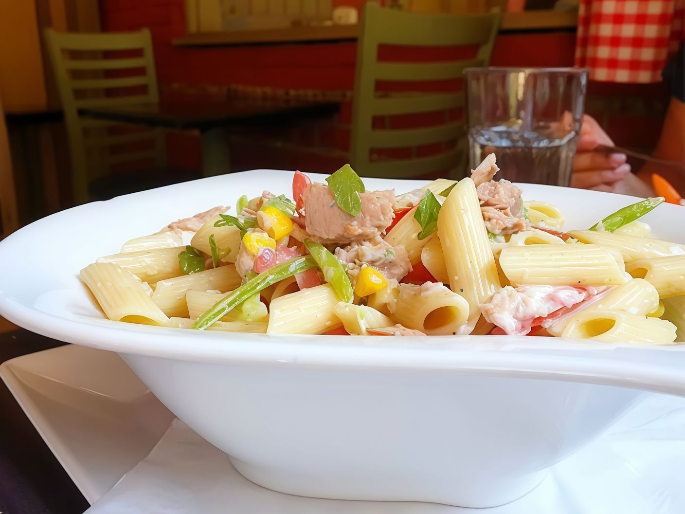 Tuna With Pasta Salad