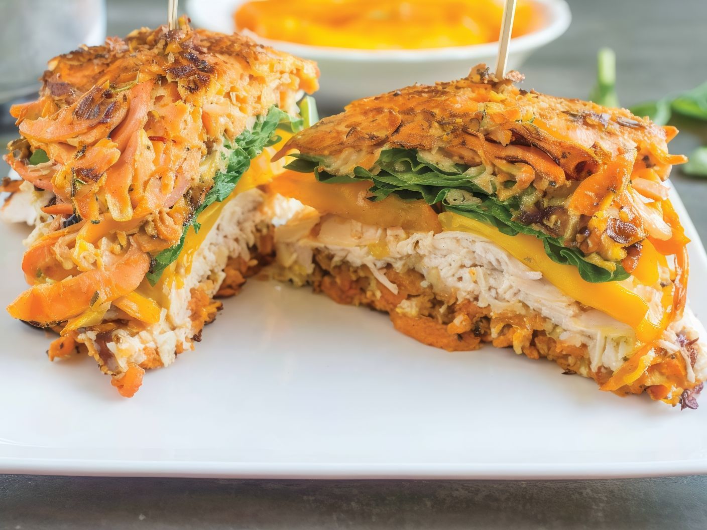 Turkey Potatoes Saj sandwich