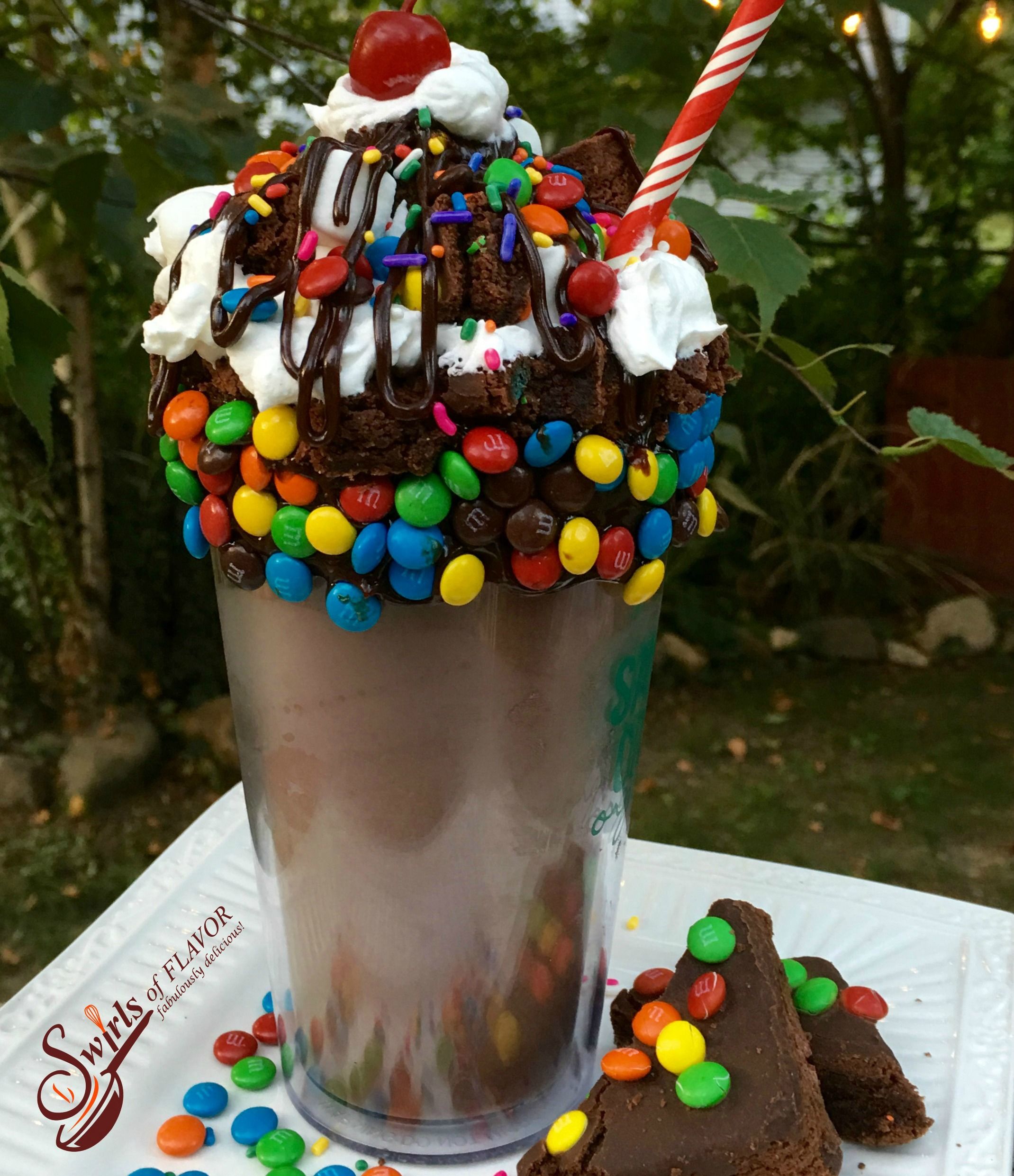 M&M's Chocolate Milkshake