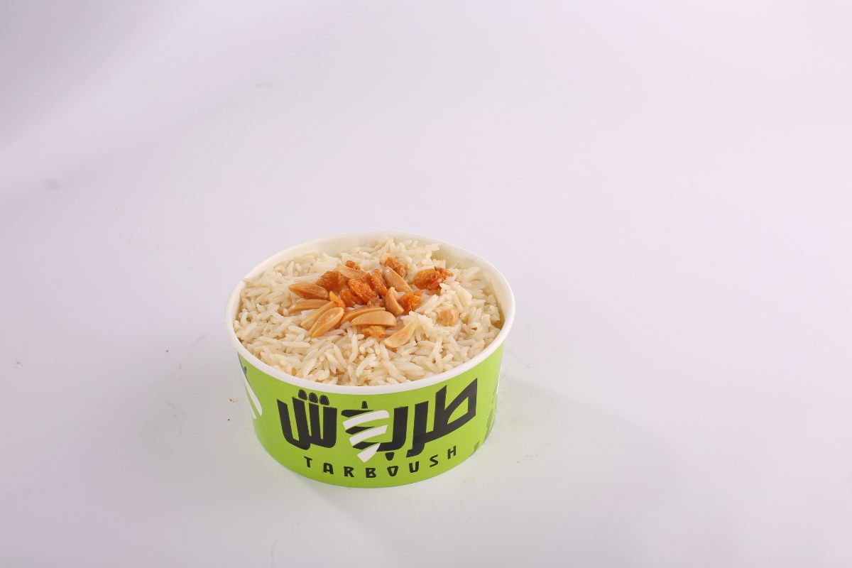 White Basmati Rice With Nuts