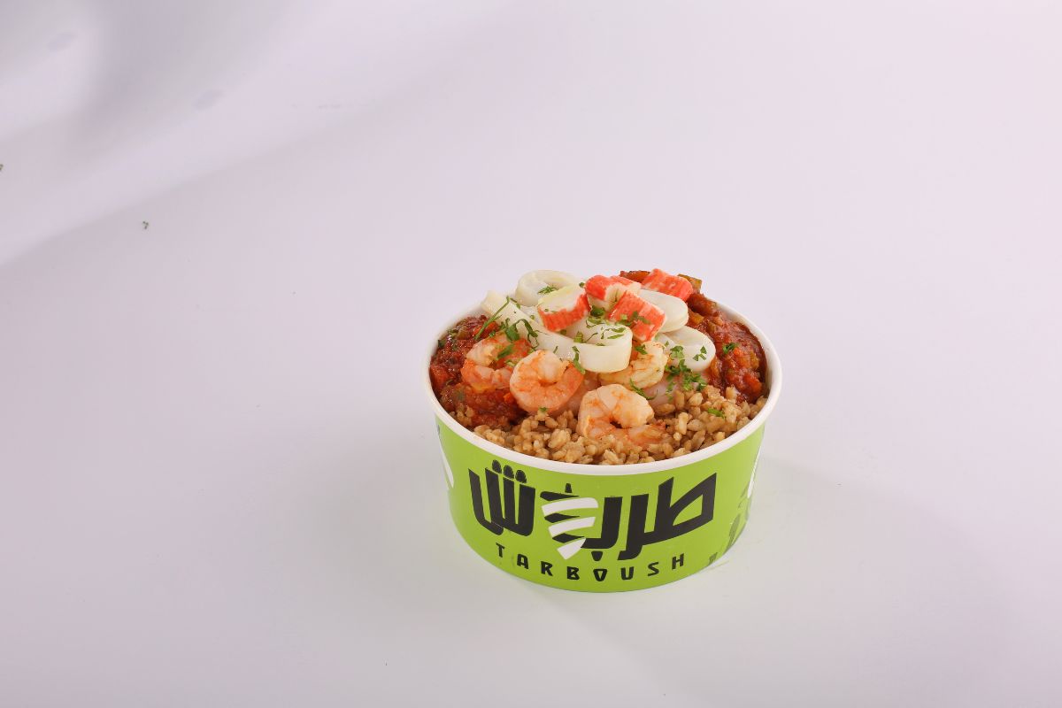 Herbs Rice With Seafood