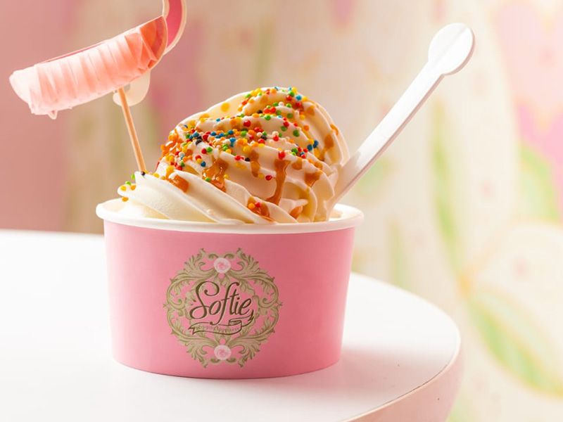 Vanilla Ice Cream Sundae