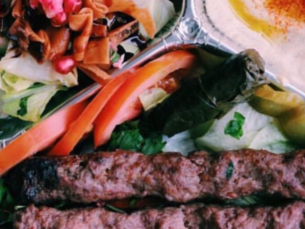 Veal Kebab Plate