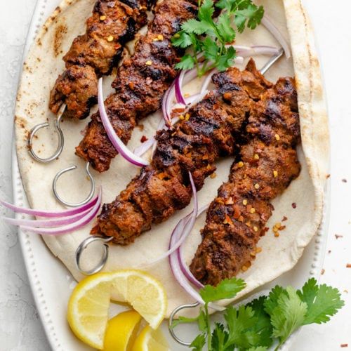 Veal Kebab Platter
