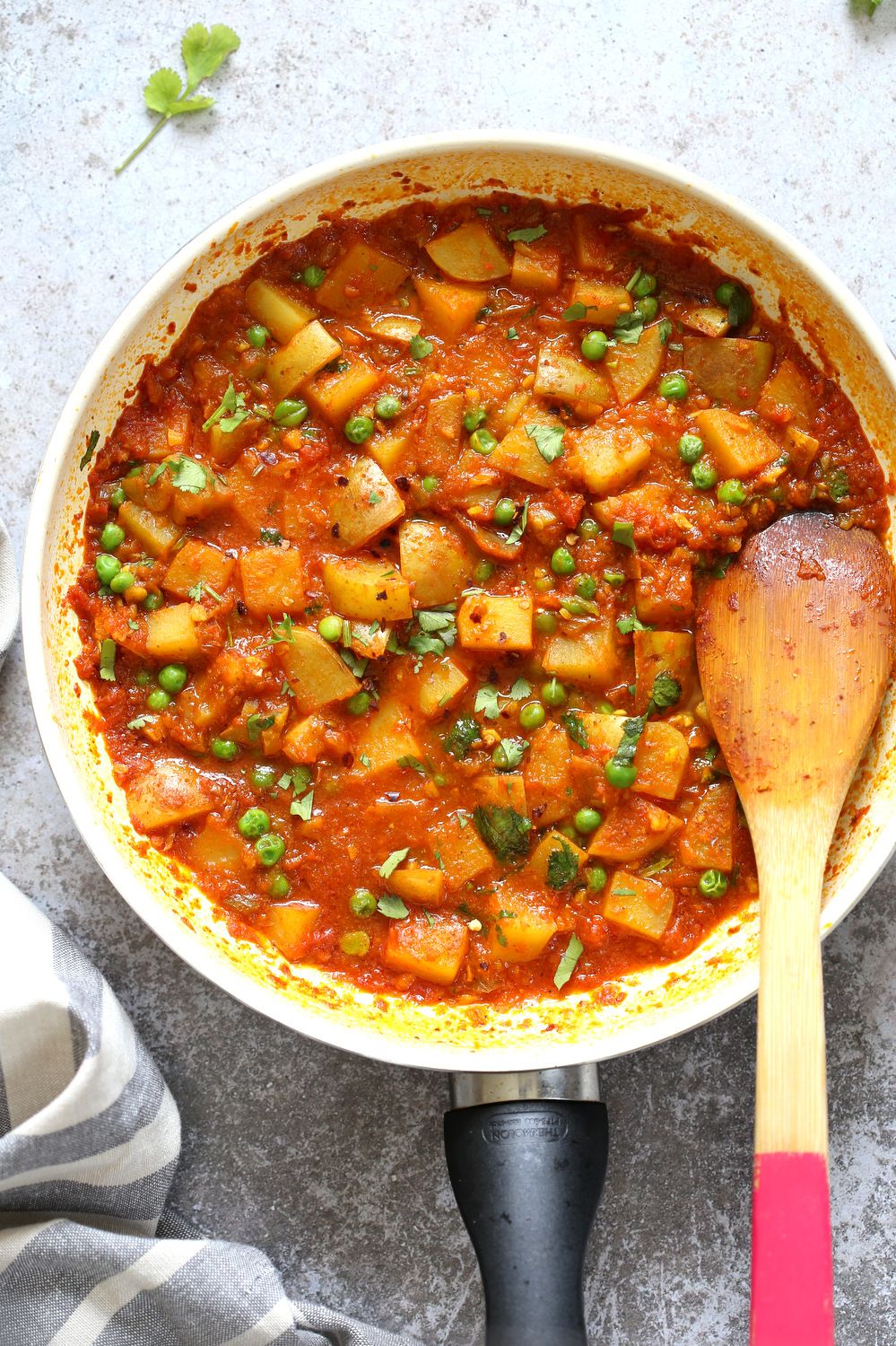 Aloo Matar Potatoes