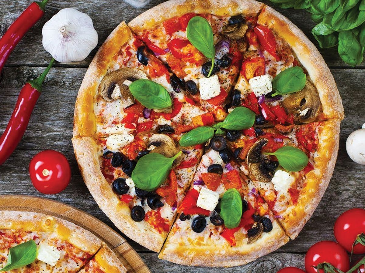 Vegetarian Fasting Pizza