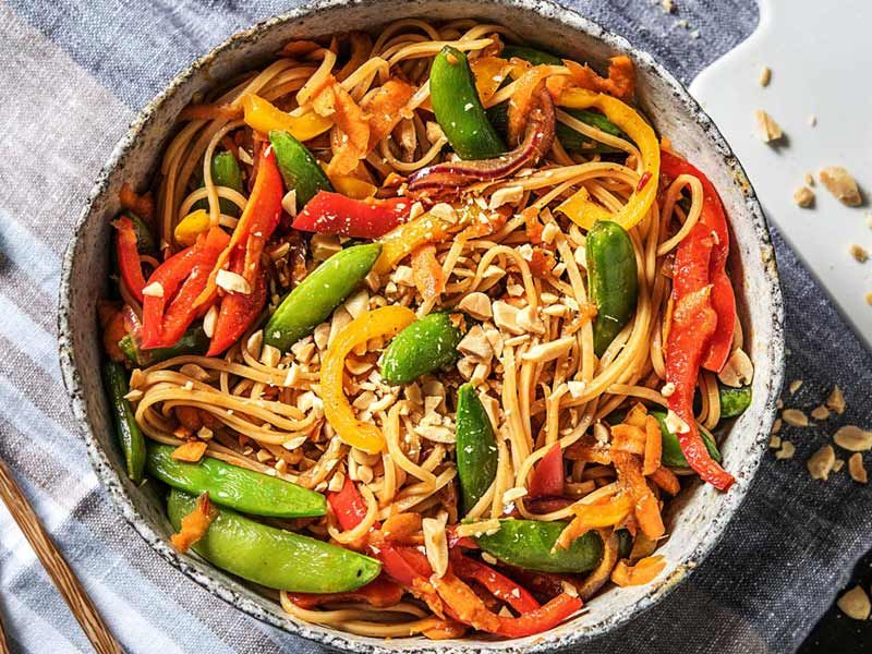 Stir-Fry Vegetables Noodles