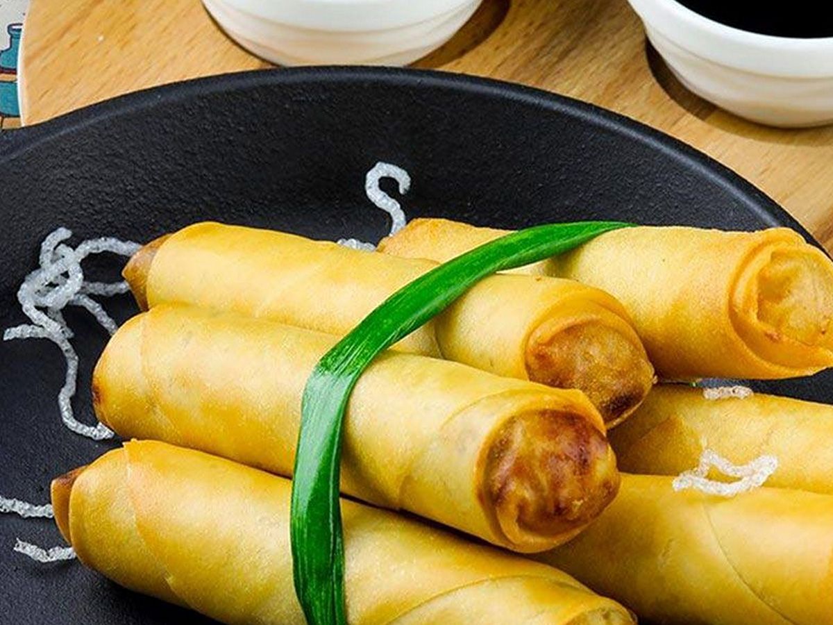 Fried vegetables roll (6 pieces)