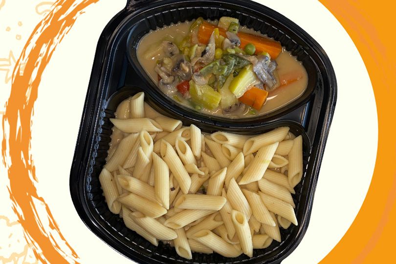 Veggies Peanut Butter Meal