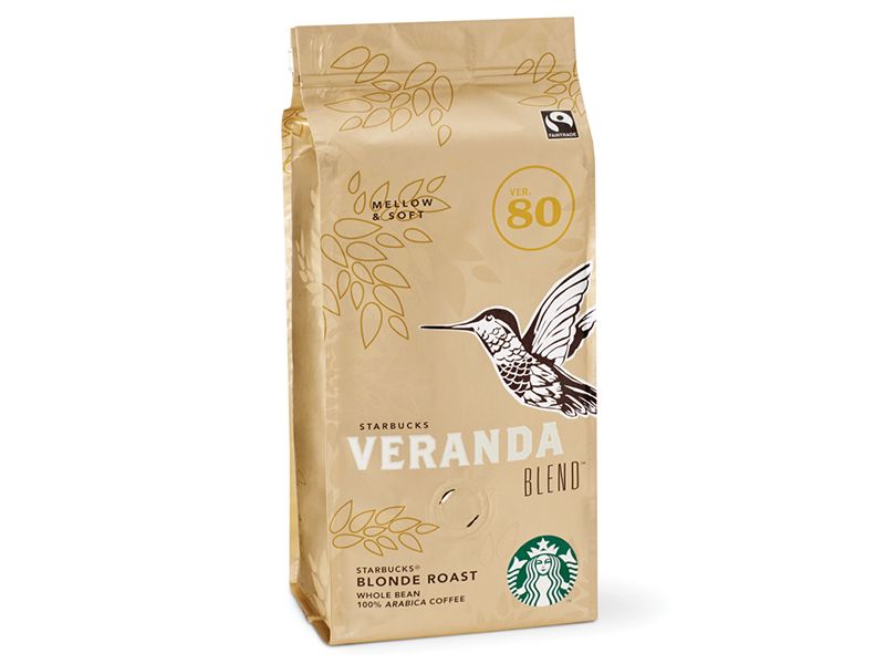 Whole Bean Coffee Veranda 250 Gram