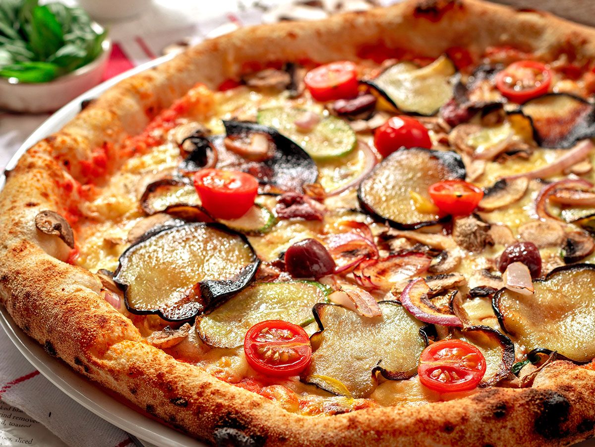verdure e pesto Pizza