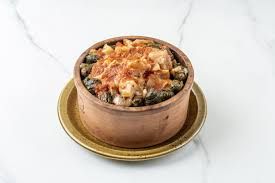 Akkawi Stuffed Grape Leaves Tagine