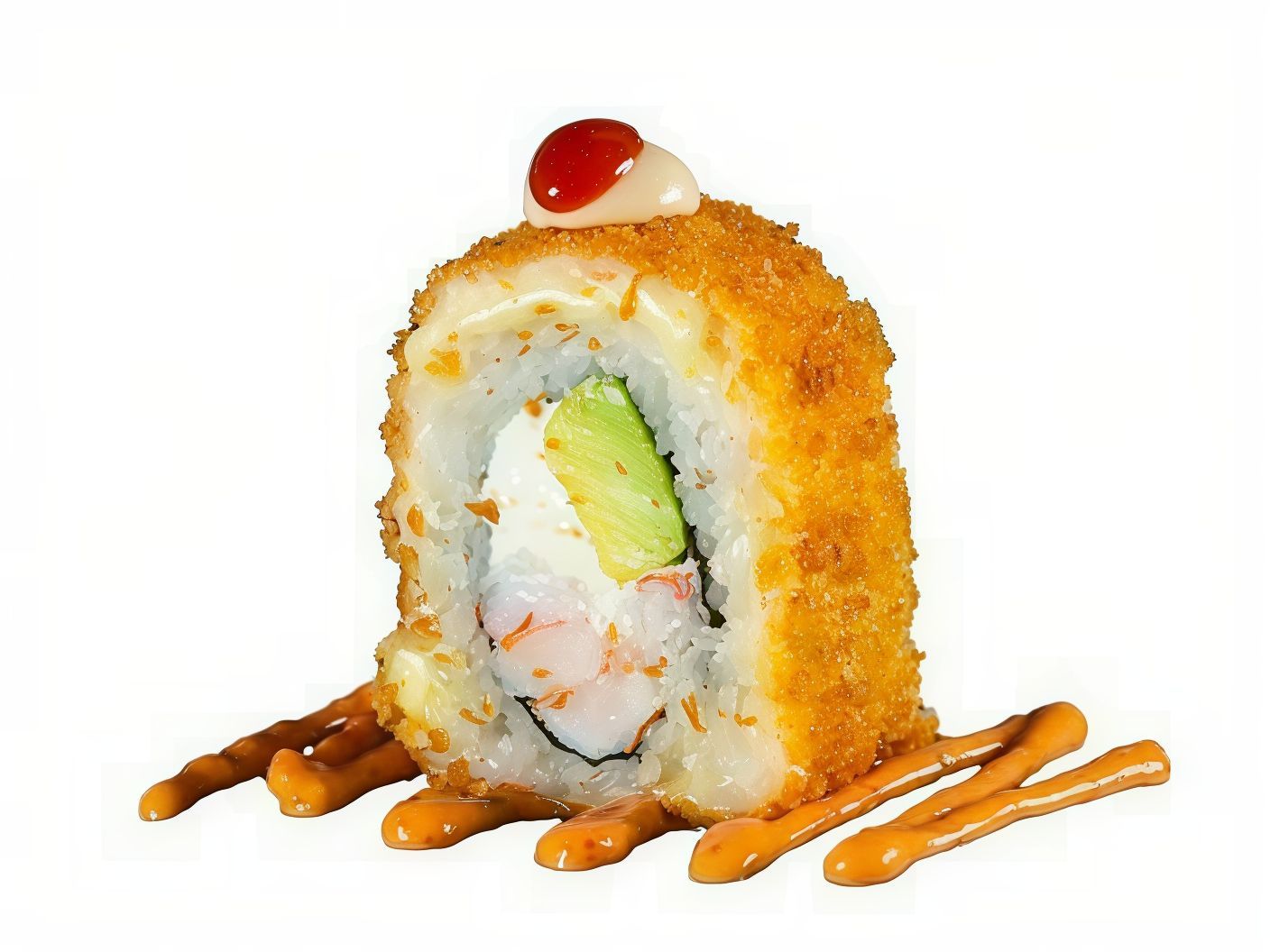 Fried Spicy Panko Roll 6 Pieces