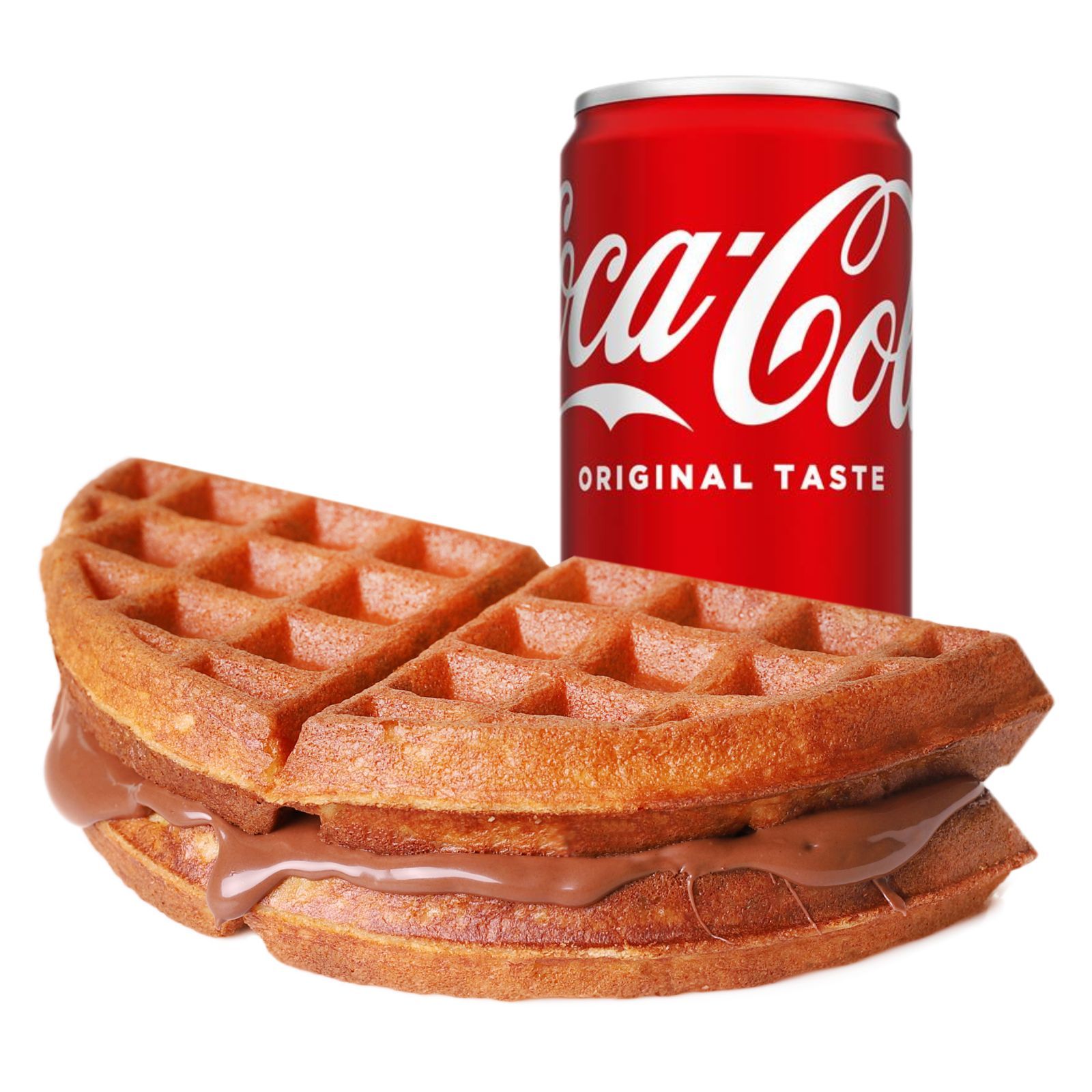 Belgium Sweet Waffle-Coca Cola Offer