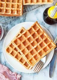 Lotus cream waffle