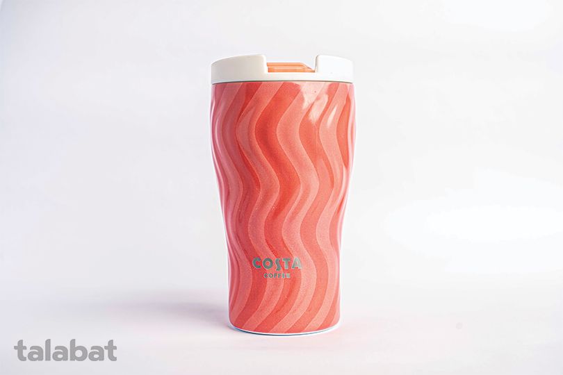 Waffle travel mug