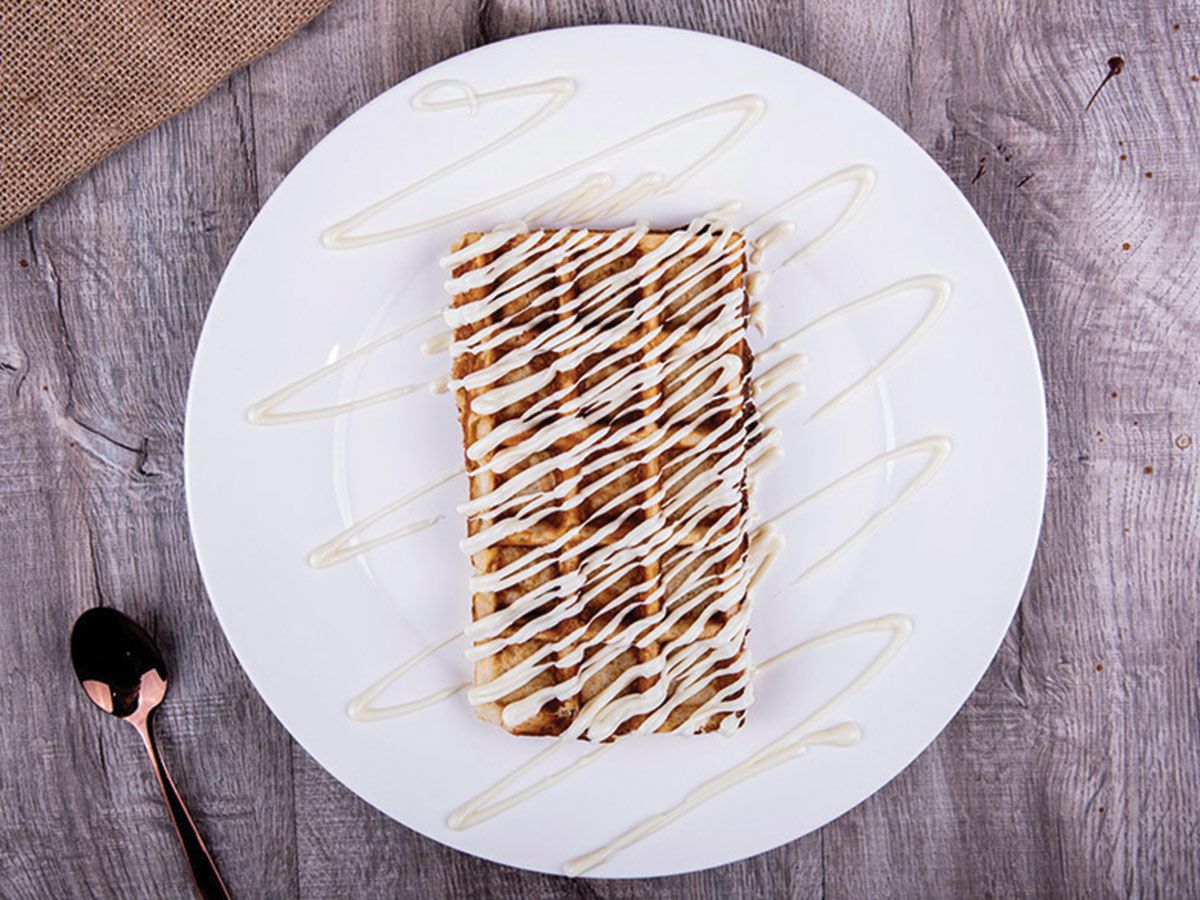 White Chocolate Waffle