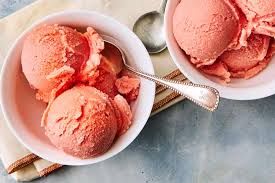 red Watermelon ice cream