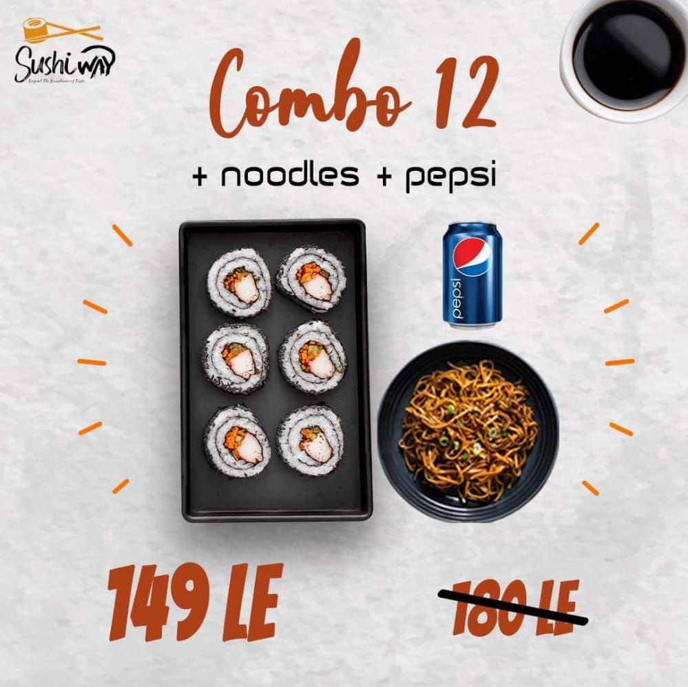 Combo 12 Pieces with Noodles Offer