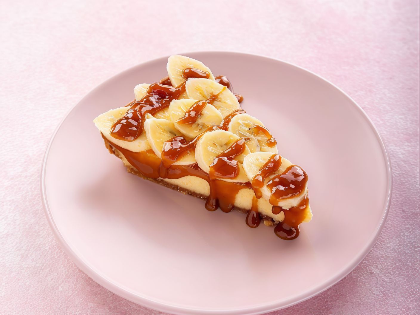 Caramel Banana Cheesecake