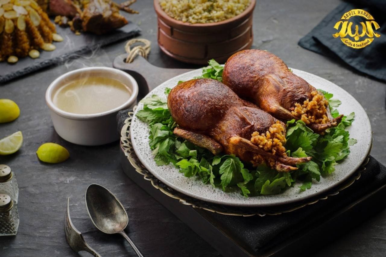 Freekeh-Stuffed Pigeon