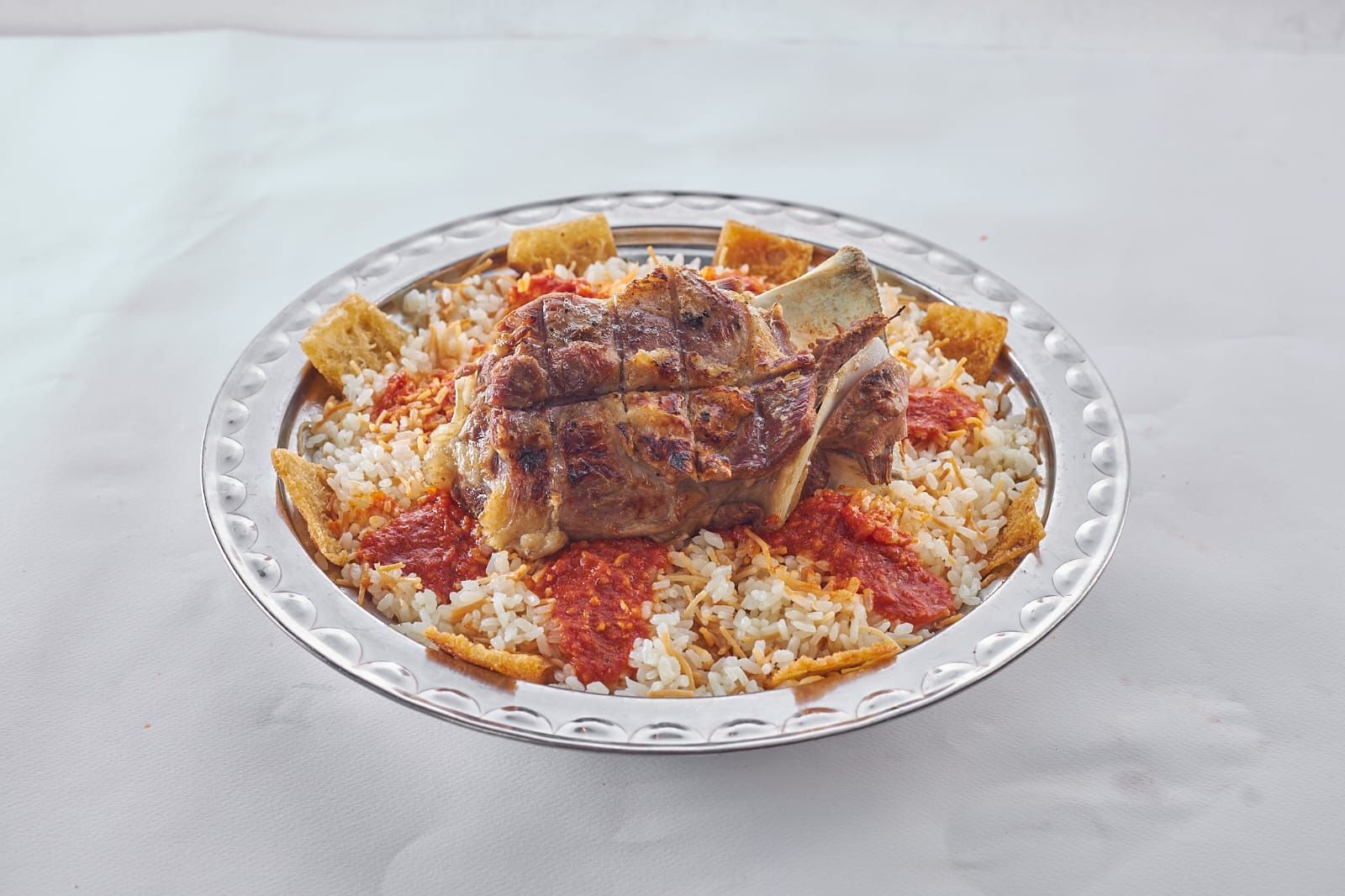 Ouzi fatteh dish