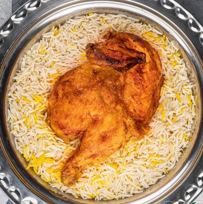 Chicken Mandi Plate