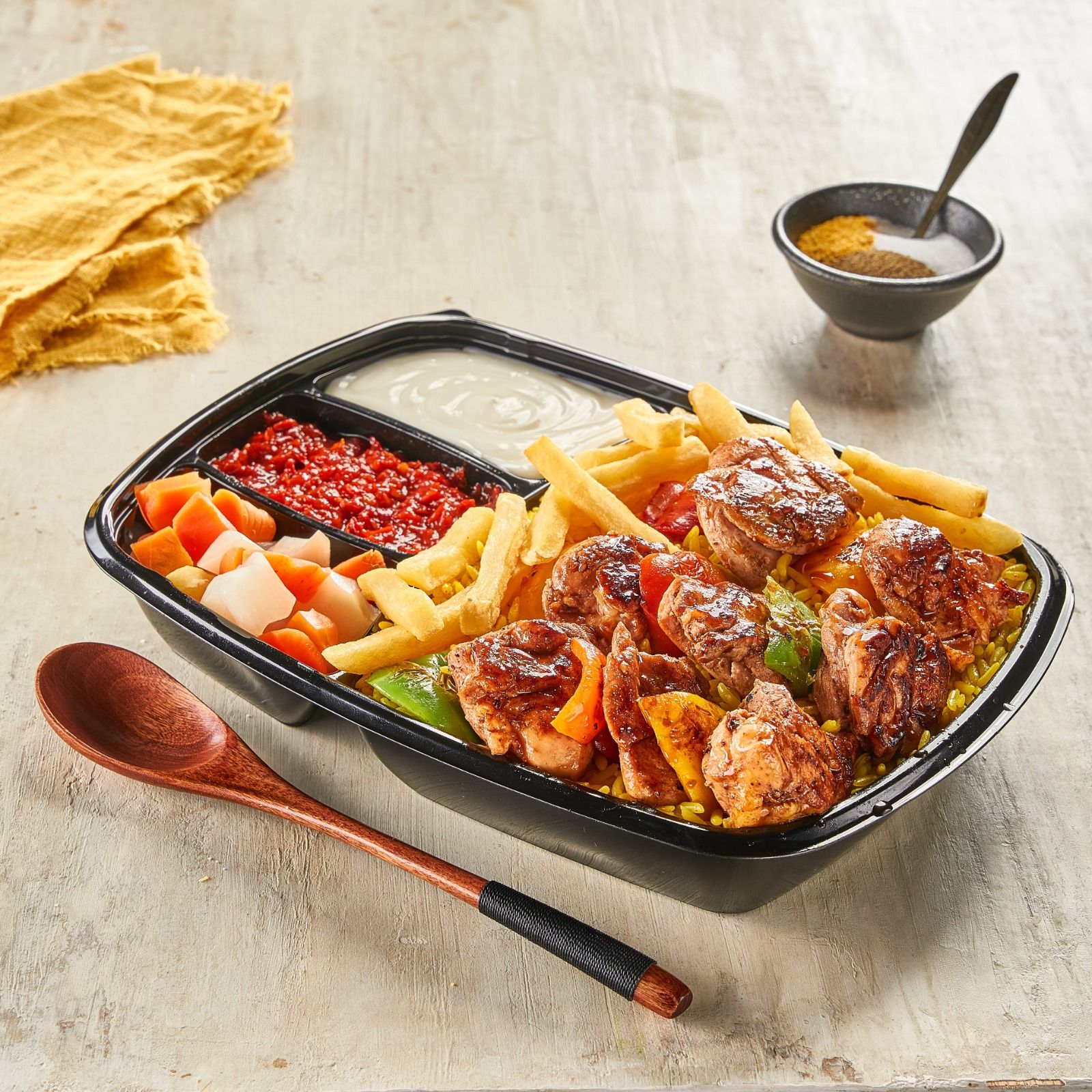 Shish Tawook Meal