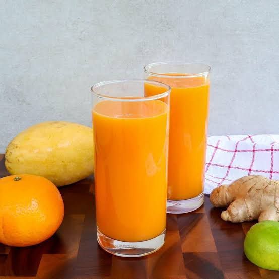 Golden glow juice