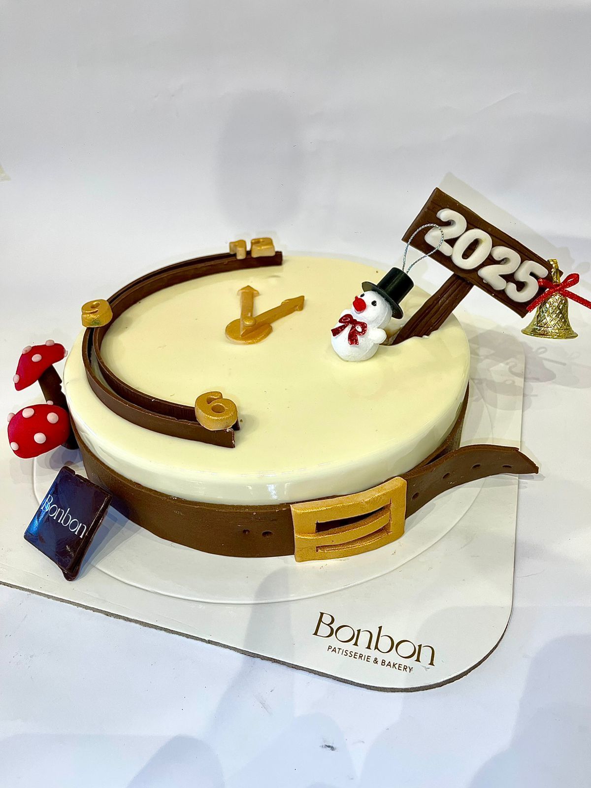 Snowman cake