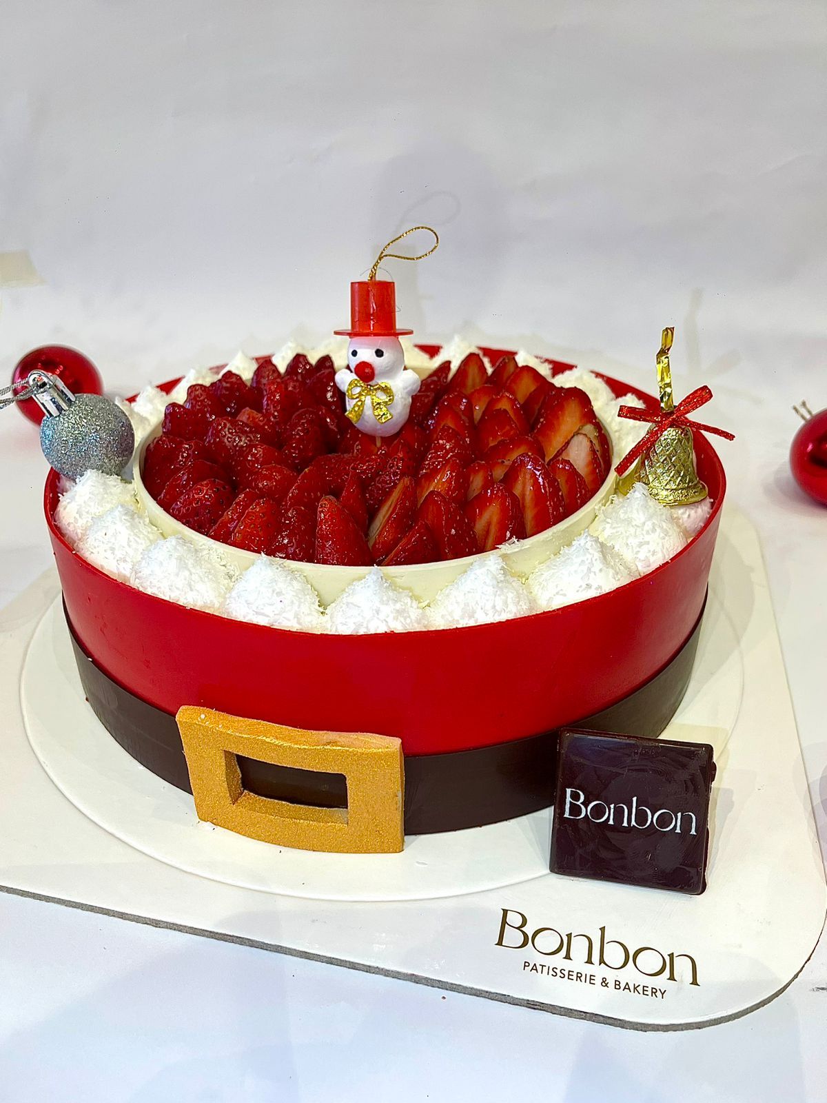 Santa's cake