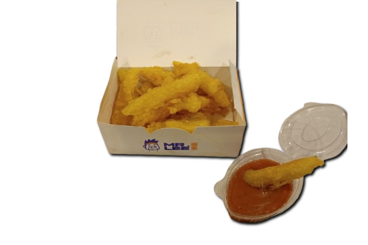 French fries with spices