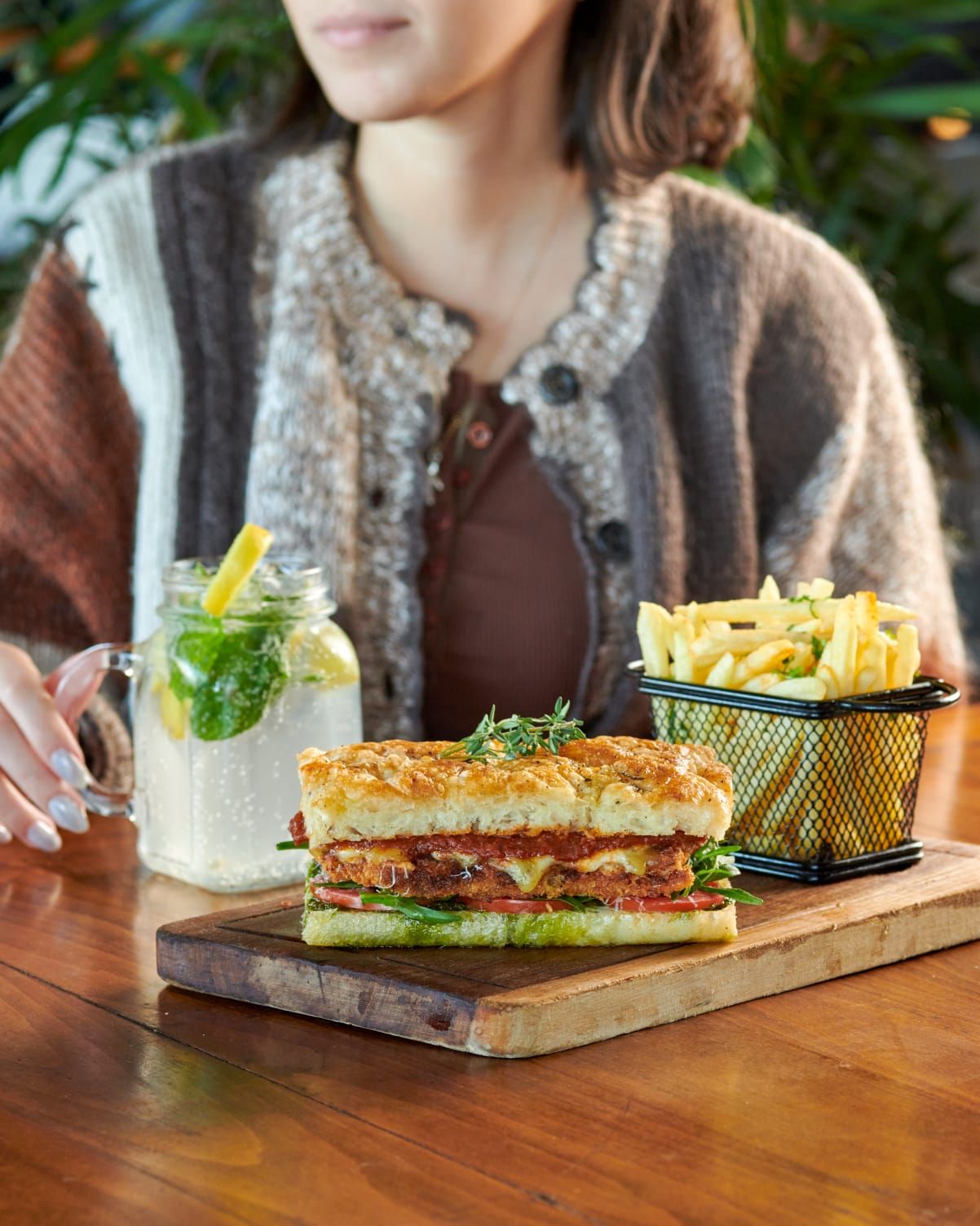 Chicken Parmesan Sandwich