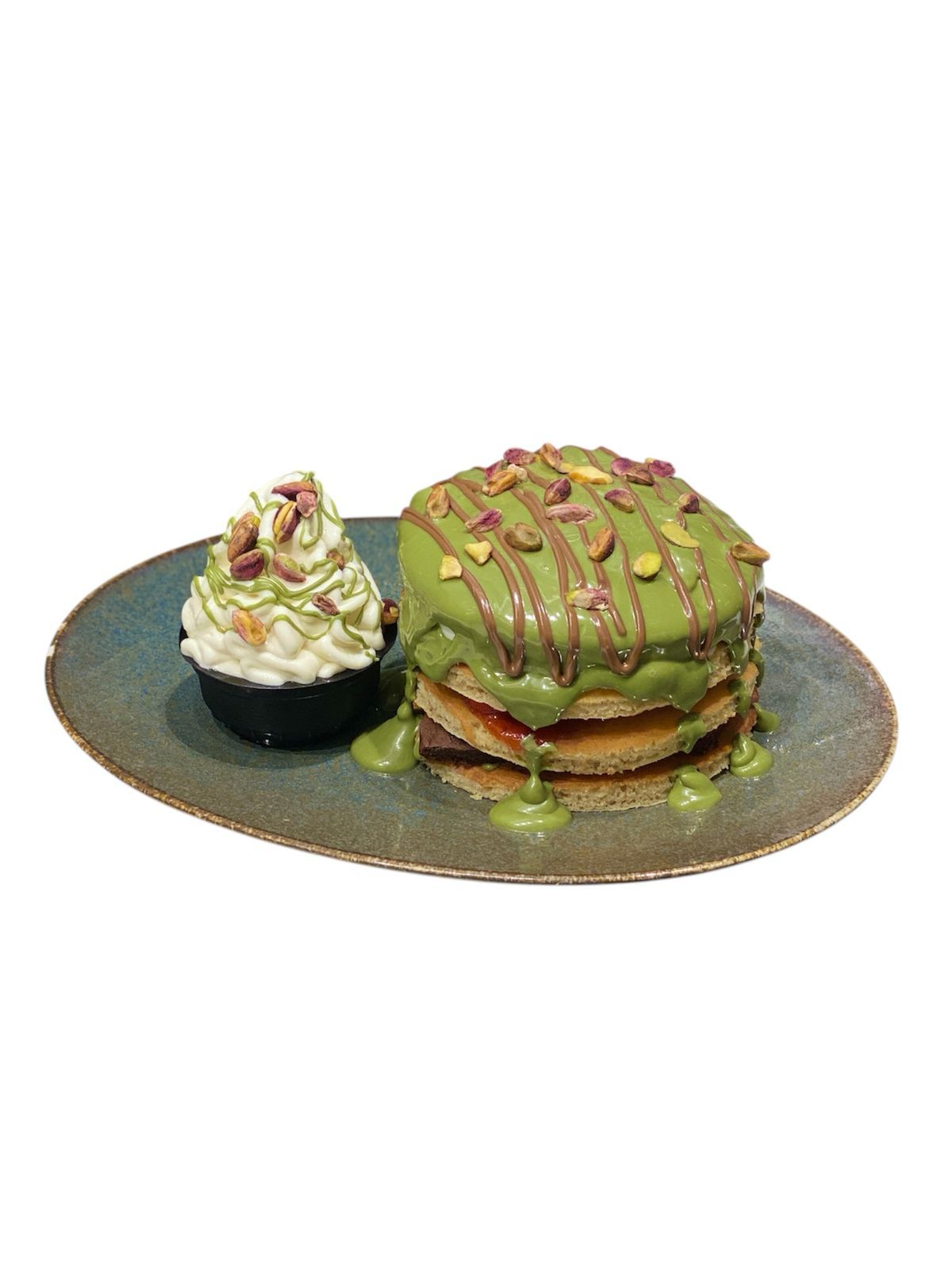 Pistachio Pancakes