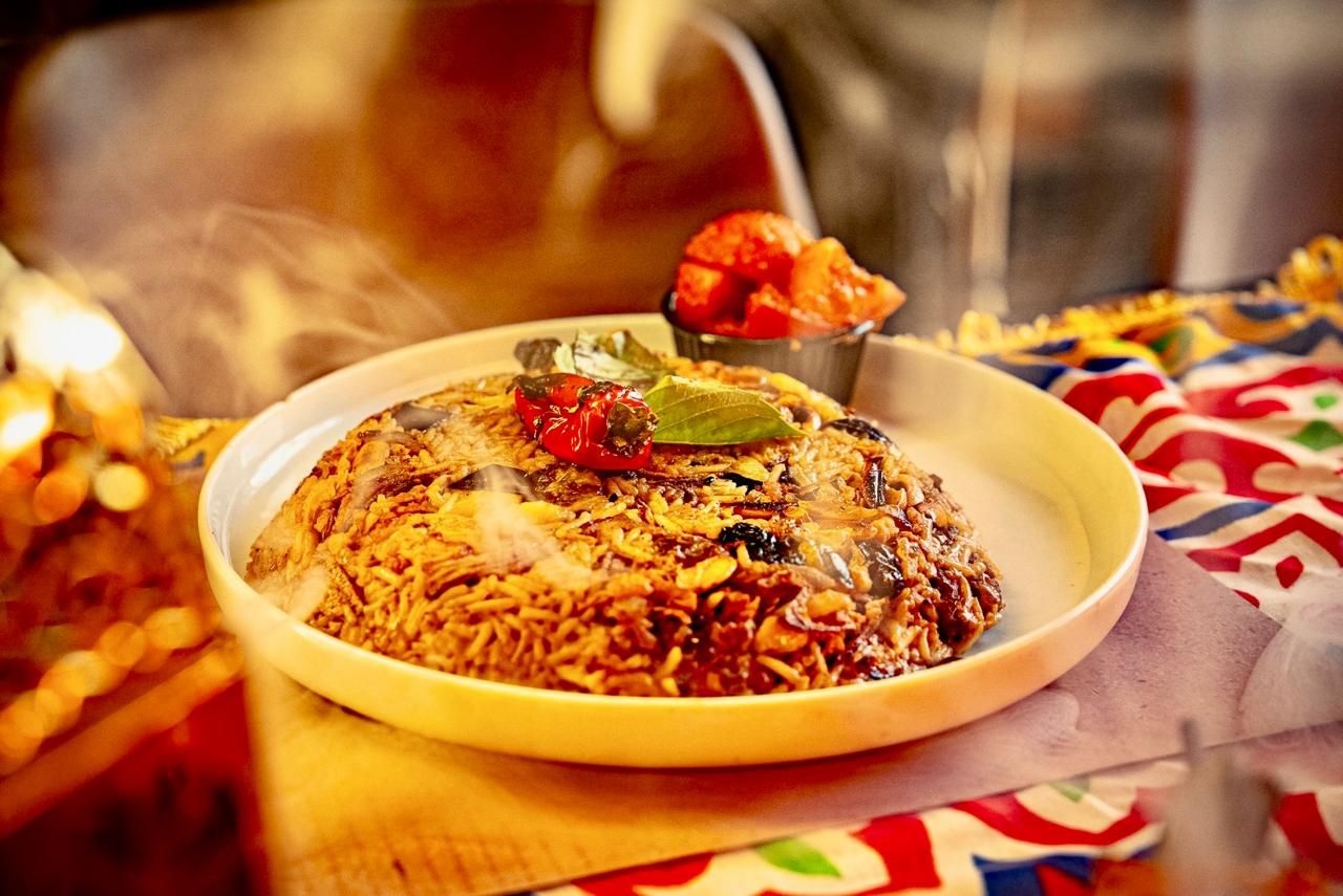 طبق مقلوبة دجاج (جديد)