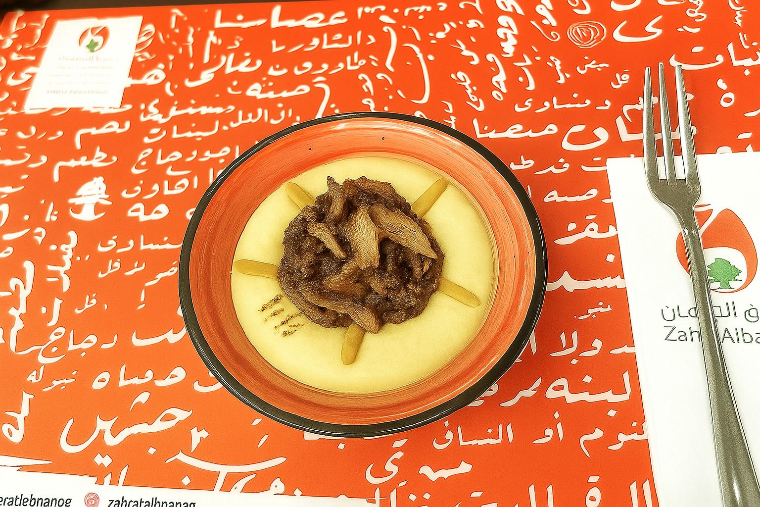 Hummus Shawarma (Meat or Chicken)