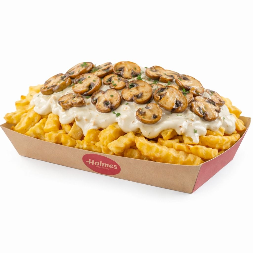 Cheesy Mushroom Chips
