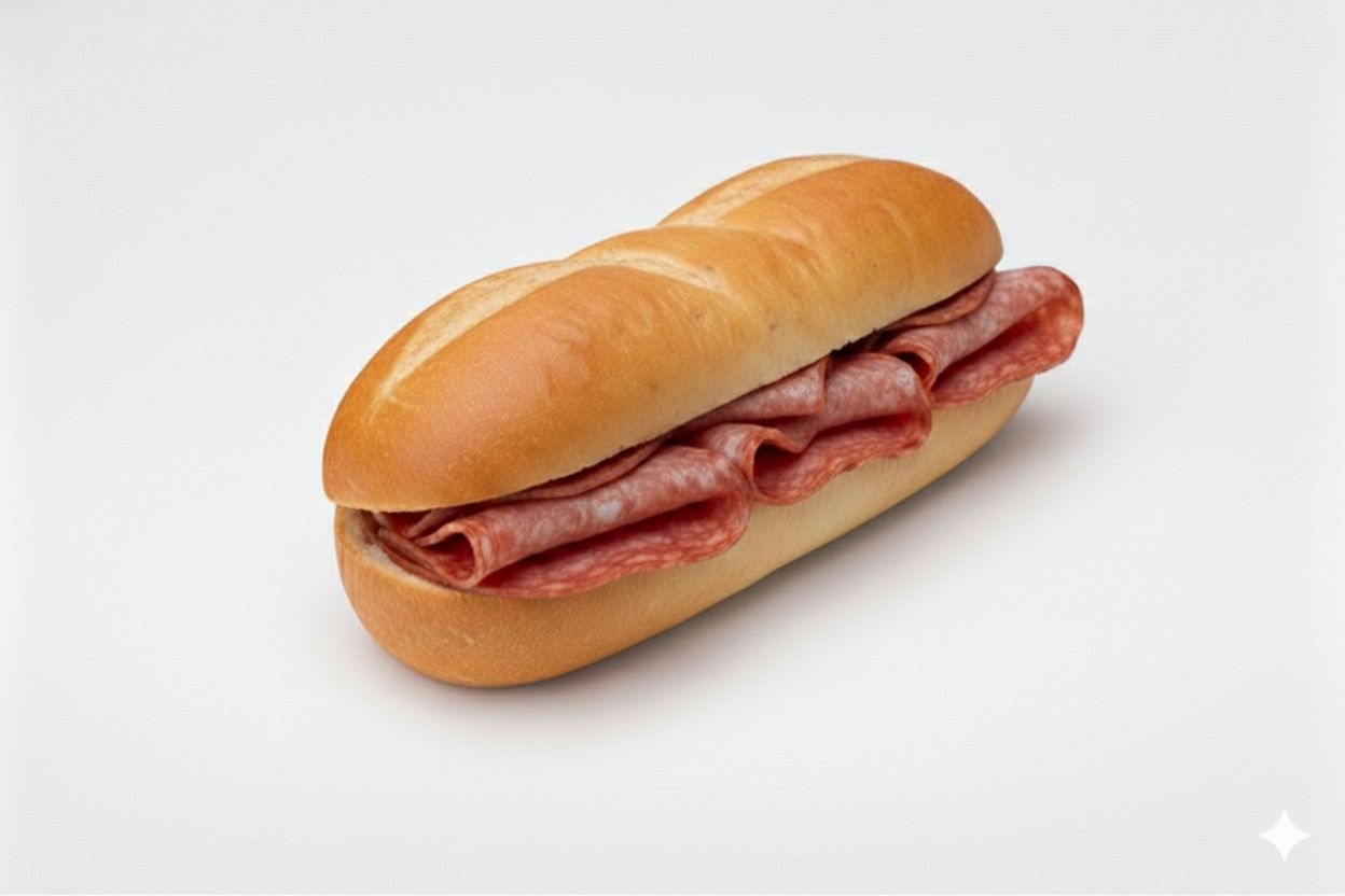 Salami & Cheese Sandwich
