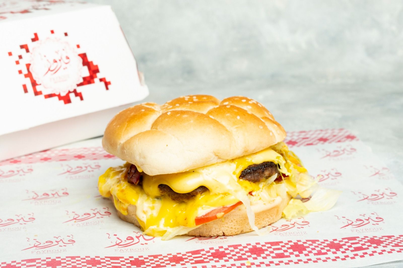 Cheesy Beef Burger