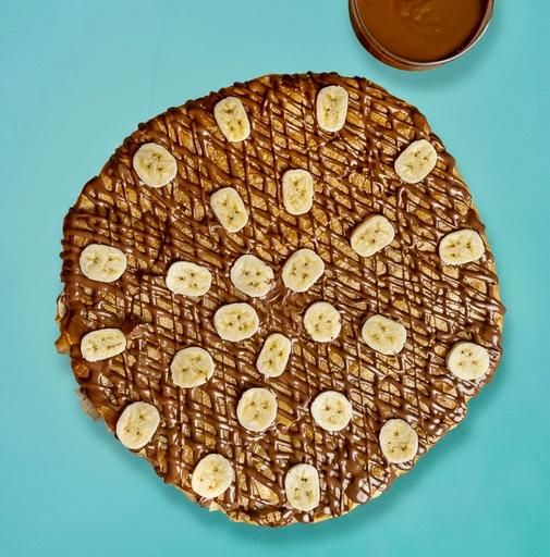 Chocolate with Nut and Banana Pie