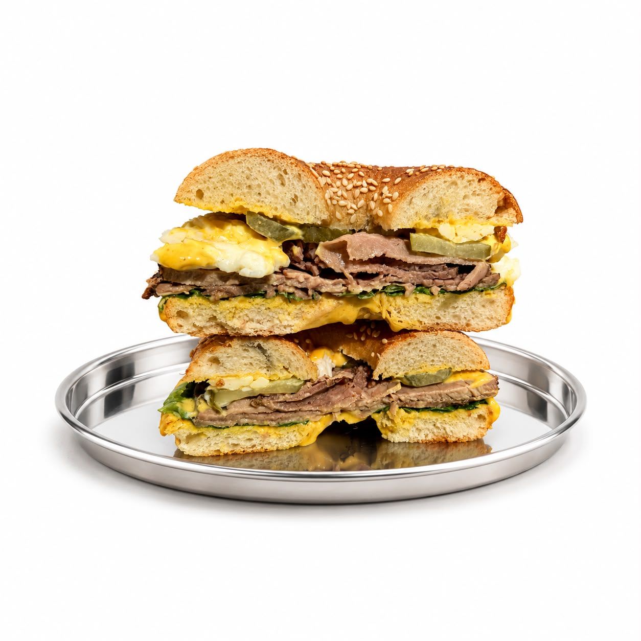 Yellow Beef Bagel