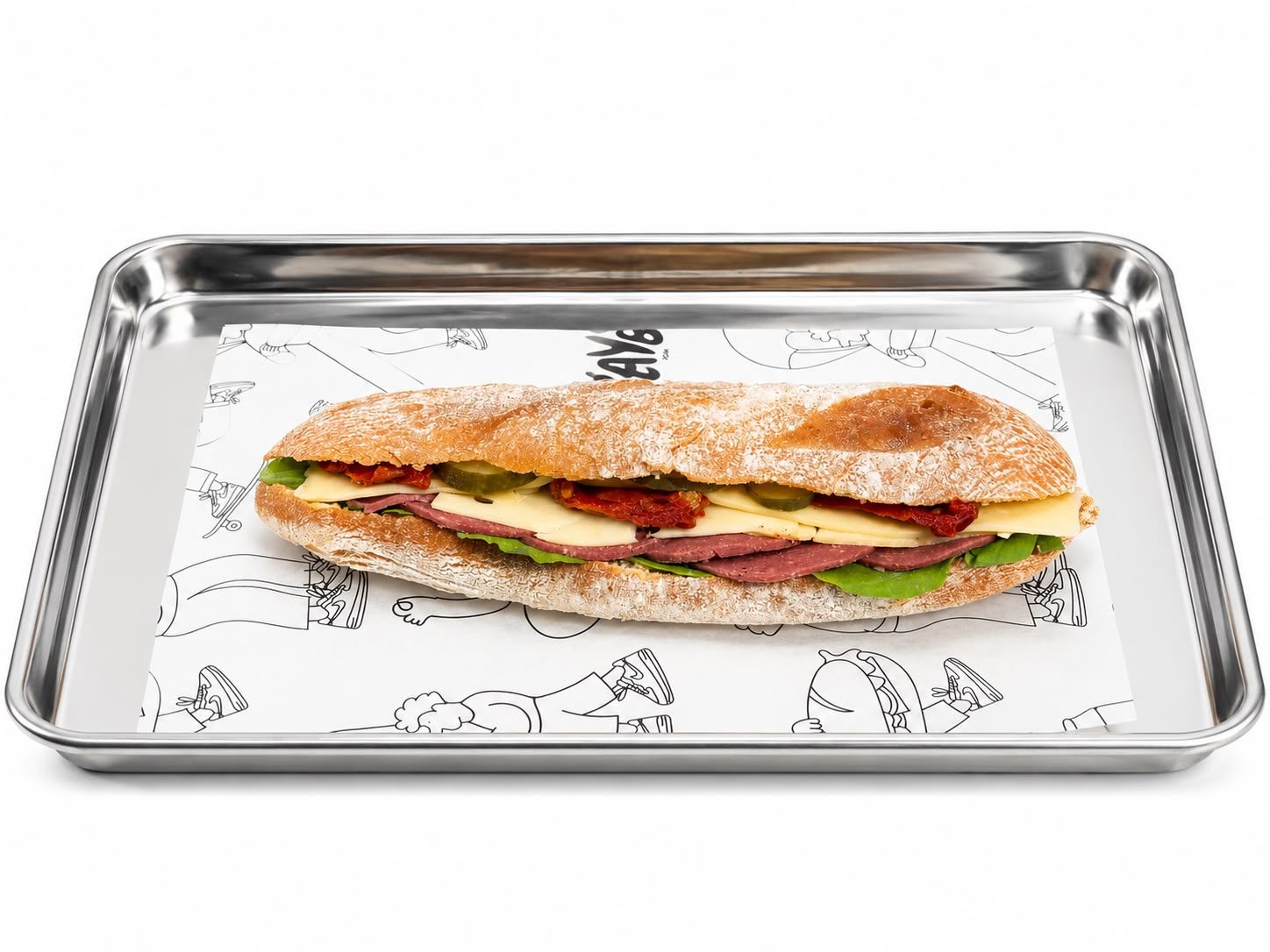 Italian Salami Sandwich with Sourdough Bread