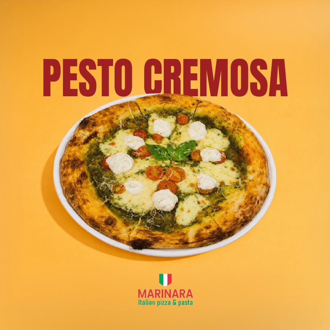 Pesto Cremosa Pizza