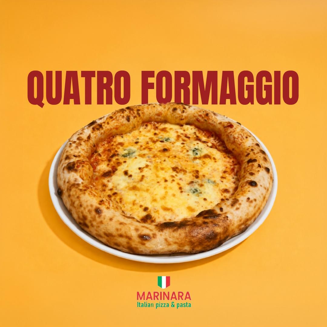 Quattro Formaggio Pizza Large