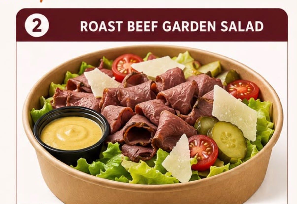 ROAST BEEF GARDEN SALAD
