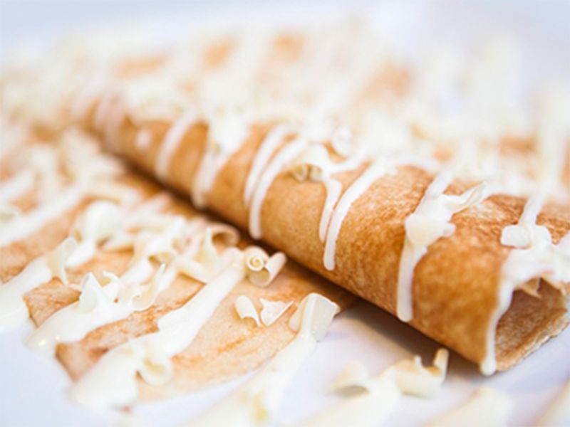 White Chocolate Crepe